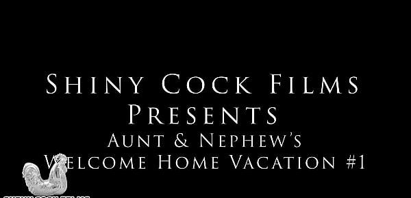  Aunt Nephew Secret Vacation Fun - Extended Series Preview - Shiny Cock Films
